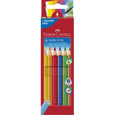 Jumbo Grip 6 Pack Color Pencils