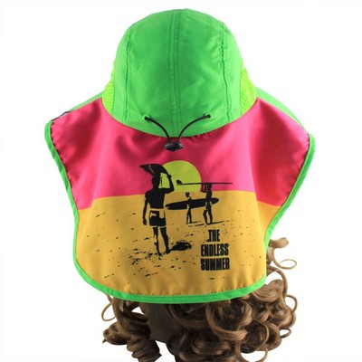 Neon Green Endless Summer Sunblock Cap