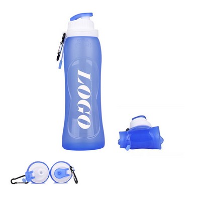 Collapsible Silicone Water Bottle