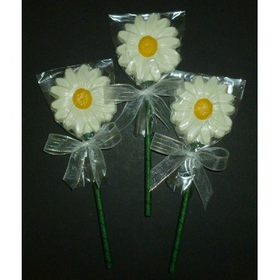 Fancy Daisy White Chocolate Pop