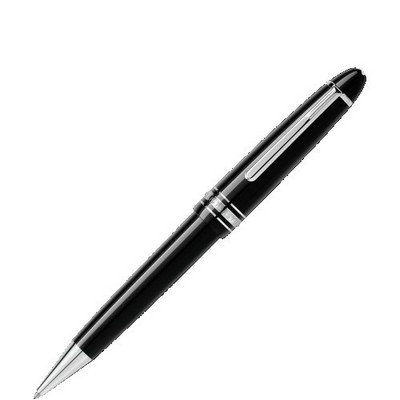 Luxury Line Montblanc Meisterstück Platinum-Coated Midsize Ballpoint Pen