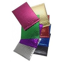 200 Pack Shiny Bubble Self Seal Mailer Envelopes (7"x5 3/4")