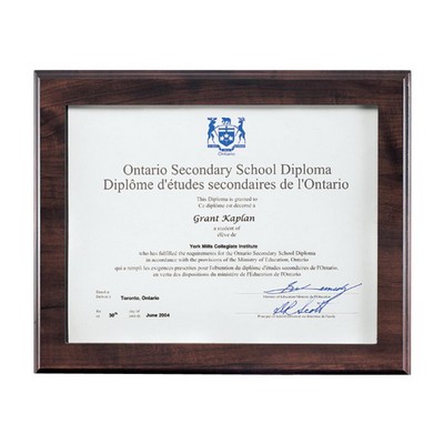 Prestige Certificate Holder - 8½"x11"