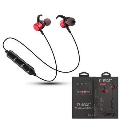 Sweatproof Magnetic Sports Wireless Earbud