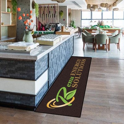 3'x10' Outdoor/Indoor logo mat runner