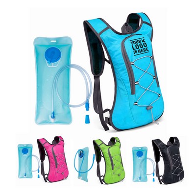 Hydration Backpack with 2L Water Bladder