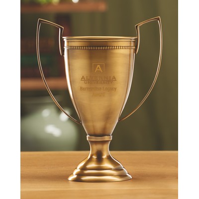 Anitqued Brass Erikson Trophy