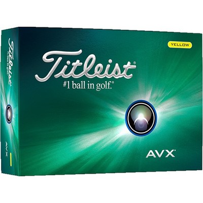 Titleist® AVX™ Golf Ball - Yellow