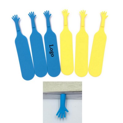 Silicone Finger Shaped Bookmark