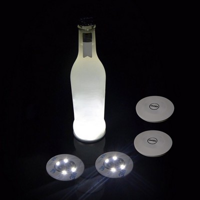 LED Coaster Wine Bottle Disk Light Bottle Glorifier