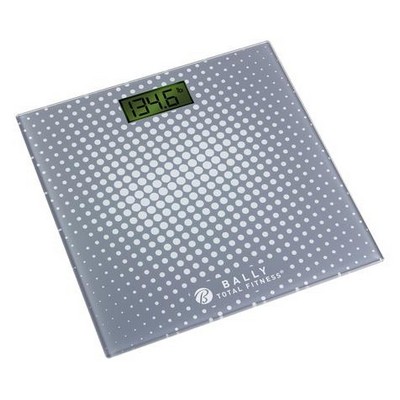 Bally Gray Digital Bathroom Scale w/2.6" LCD