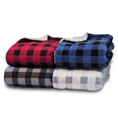 Luxury Micro Mink SHERPA Fleece Blankets