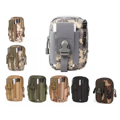 ACU Camo Military Tactical Waist Belt Bags Fanny Packs