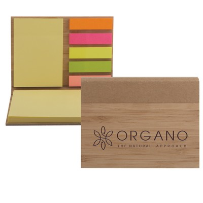 Bamboo Sticky Note Pad