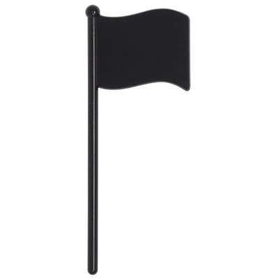 6" Large Flag Cocktail and Food Pick with 1 Color Imprint