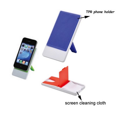 Mobile Holder With Cloth