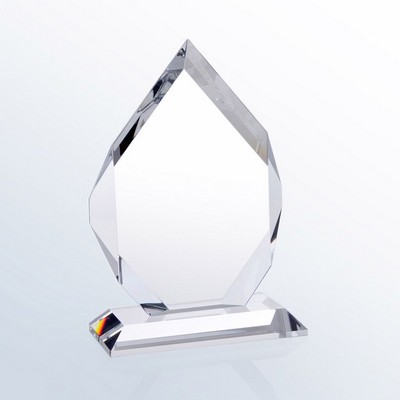 Classic Diamond Small Optic Crystal Award