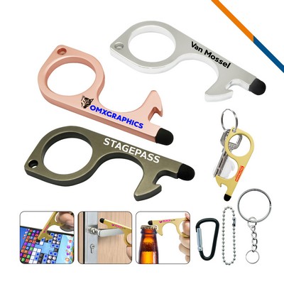 3in1 Non Touch Keychain