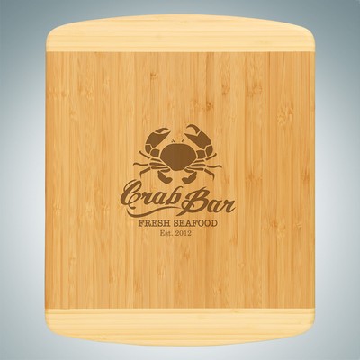 Bamboo 2-Tone Cutting Board