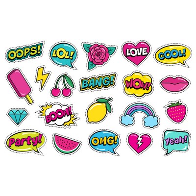 Scratch and Sniff Stickers 3x4 sheeted