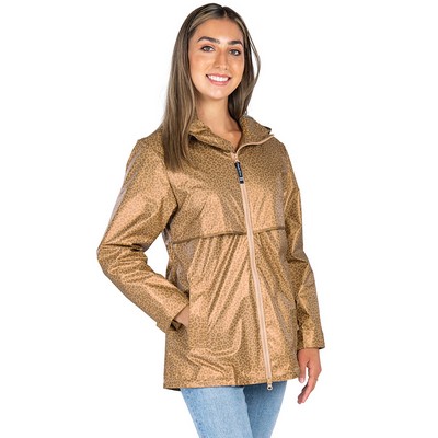 Women's Animal Print New Englander® Rain Jacket