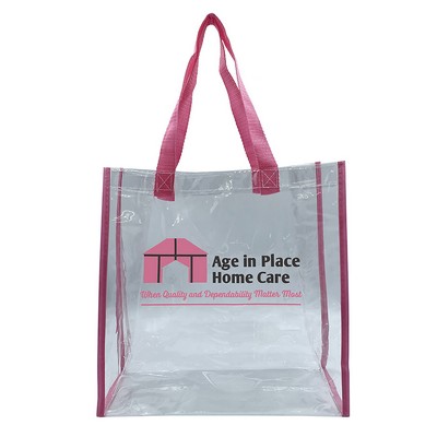 Pvc Clear Tote Bag