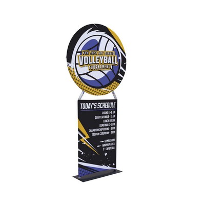 36" EuroFit Round Banner Display Kit