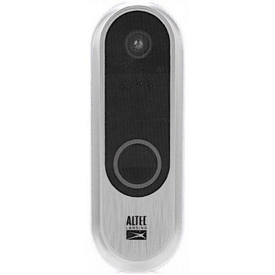 Altec Lansing HD Waterproof Wi-Fi Video Doorbell w/Indoor Chime