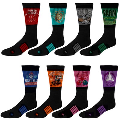 Black Sports Sock