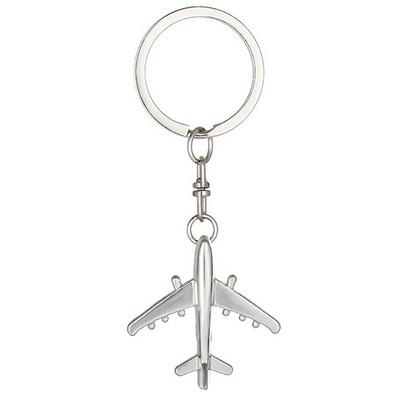 Metal Aeroplane Keychain