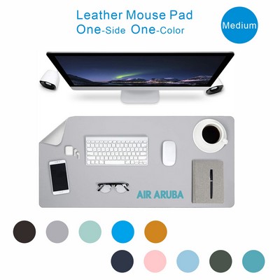 1 Side Leather Office Desk Pad (31.5*15.75*0.08")