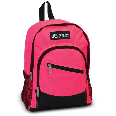 Everest Junior Slant Backpack, Hot Pink/Black