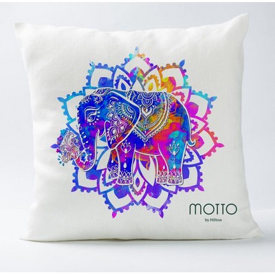 Mantra Throw Pillow 18''