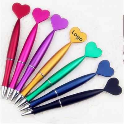 Top Heart Shaped Ball Pen