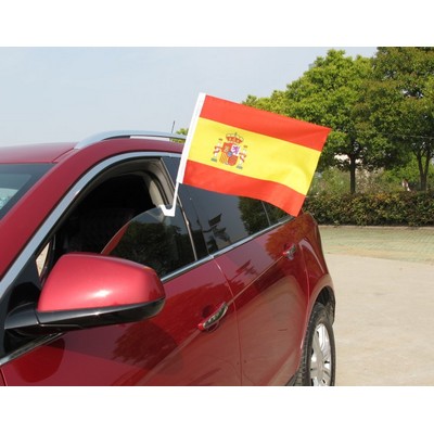 Double sided Car Window Flag