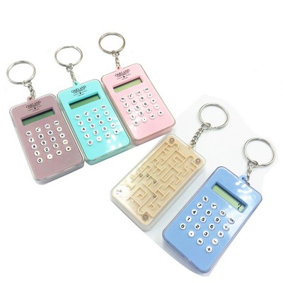 Pocket Maze Calculator Key Chain