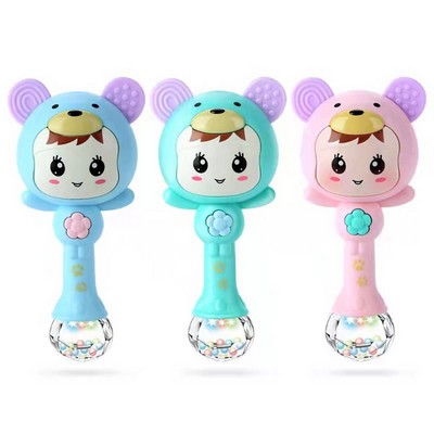 Baby Music Teether Massage Rattle Shaker Baby Toys