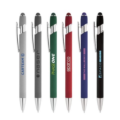 Soft Touch Ballpoint Stylus Pen