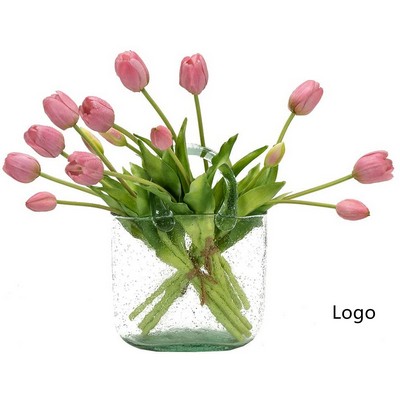 Artificial Tulip Flowers for Home Garden Living Room Wedding Party Decoration 5pcs/Bouquet