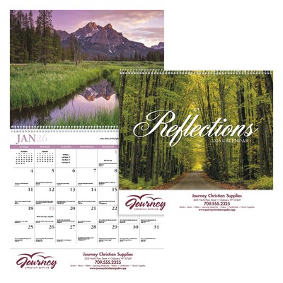 Reflections (Non-Denominational) Appointment Calendar - Spiral