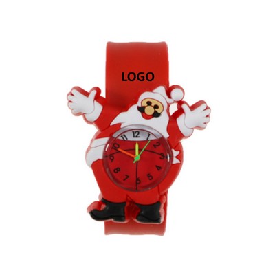 Santa Claus Shaped Slap Children Watch