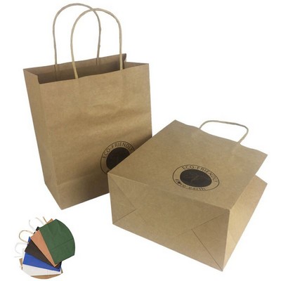 Kraft Paper Brown Shopping Tote Bag