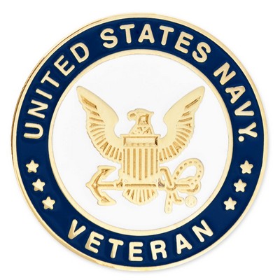 Officially Licensed U.S. Navy Veteran Pin