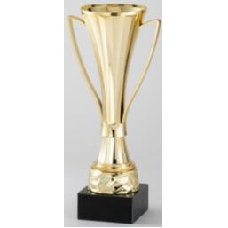 12" Assembled Gold Cup Trophy w/Handles