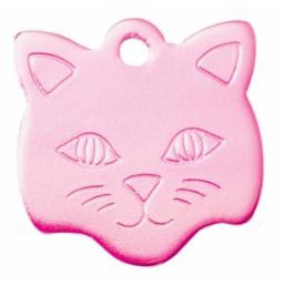 Pink Kitty Pet ID Tag