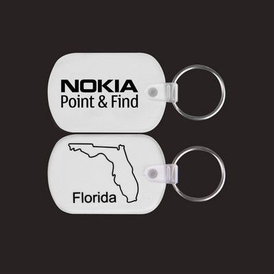 Florida Map PVC Key Holder