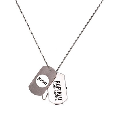 Brookville Army Tag Necklace USB-2G