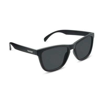 Nectar's Matte Black Chucktown Polarized Sunglasses