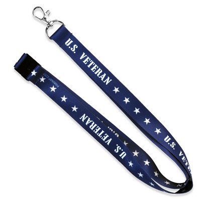 U. S. Veteran Lanyard Blue - or - Green