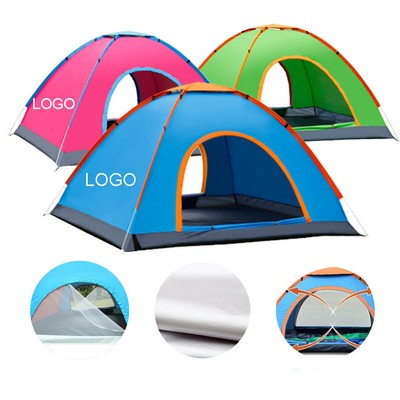 Folding Field Camping Portable 4 Person Tent